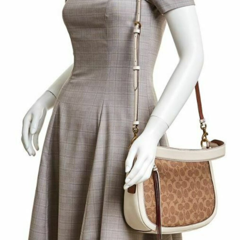 Coach Ladies Signature Canvas Sutton Crossbody